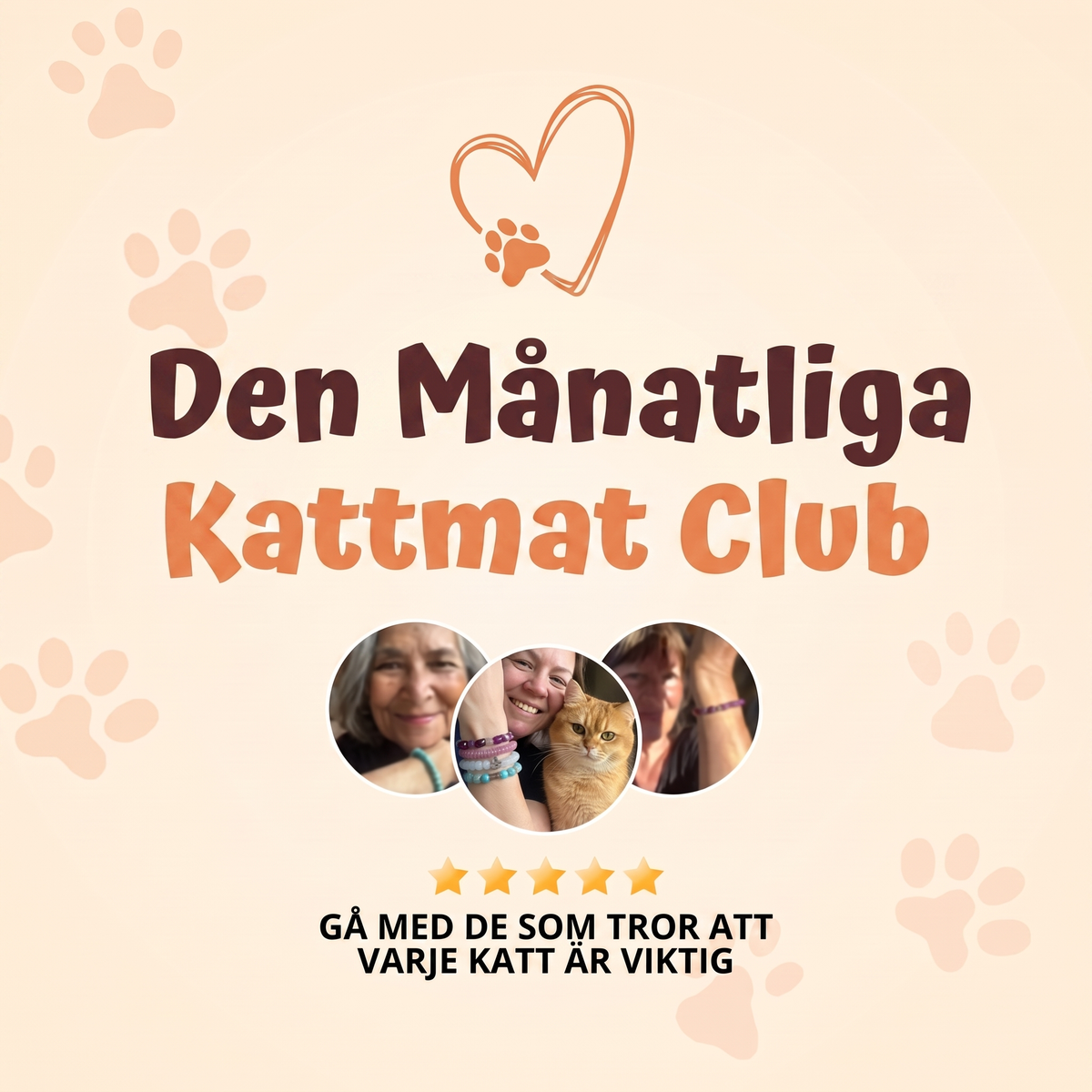 Kattmats Tassklubb – varje månad